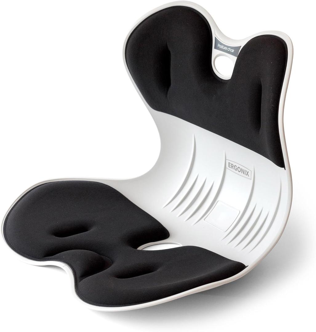 Lumbar Support Posture Corrector Chair for Men Large Portable Ergonomic Back Support Chair for Posture Correction and Lower Back Pain Relief