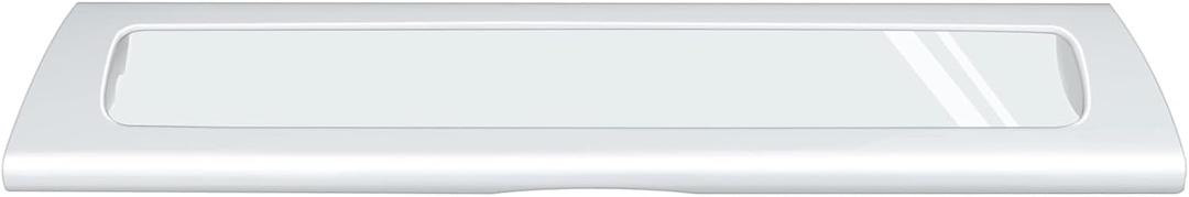 W10827015, AP5985816, 67005903 Pantry Drawer Door Cover (with Transparent Plastic Sheet) Compatible with kenmore, maytag, whirlpool, amana, Jenn-Air, KitchenAid, Ikea, Dacor, Gaggenau Refrigerator
