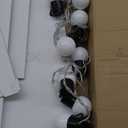 Battery Operated String Lights for Marquee Light Up Letters Numbers LED 8-Bulb White Indoor Outdoor Cool White Light Bulbs Bedroom Wall Christmas Decor Wedding Birthday Party Decorations