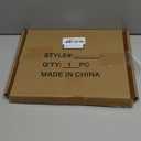 BKABOT 8x10 Picture Frame, Black Aluminum Metal Photo Frames with HD Glass, Fits 5x7 with Mat or 8 x 10 without Mat, Display for Wall and Table