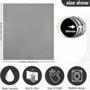 Gray Dishwasher Magnet Cover Magnetic Sticker Dish Washer Door Panel Cover Fridge Kitchen Appliance Magnet Decal Sheet Decor 23x26 inch