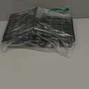 Freezer Organizer Bins, 2 Pack Stackable Deep Chest Freezer Organizer Bins, Foldable Freezer Baskets with Handles, Black Freezer Storage Organizer Baskets for 5/ 7 Cu.FT Sort Frozen Meats