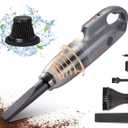 Handheld Vacuum Cordless Car Vacuum Portable, Cordless Handheld Vacuum Cleaner with Fast Charging Long Runtime Washable Filter,10KPA High Power Hand Vacuum for Home, Pet Hair(Grey) (Gray)