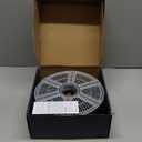 LJLNION 1000LED Christmas Lights, Extra Long 328FT Xmas Green Wire Fairy String Lights Plug in Outdoor, Remote Control & 8 Lighting Modes, Waterproof for Wedding Party Bedroom Decorations, Warm White