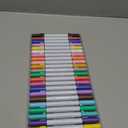 SFAIH Acrylic Paint Creative Markers, 24 Colors Dual Tips Drawing Markers, Ultra-High Coverage, No Bleed Water-Based Ink, Waterproof, Art Supplies for Paper, Fabric, Wood, Ceramic, Glass, Rock, Canvas