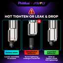 PhaetusxArkfly Conch Hotend H2D Removable Nozzle, 50mm/s Max Flow Rate, EndCoat Enhanced Nozzle (0.8mm)