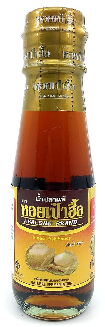 Abalone Brand (Hoi Pao Hae) Premium Thai Fish Sauce Delicious for Thai Food 95ml./3.33oz. (3.21 Fl Oz (Pack of 1)), Best By: 11/29/2026