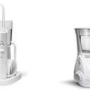 Waterpik Water Flosser for Teeth, Portable Electric Compact for Travel and Home & Aquarius Water Flosser Professional for Teeth, Gums, Braces, Dental Care