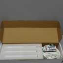 Homemory Rechargeable Flameless Taper Candles, Real Waxy LED Candlesticks Flickering, Battery Operated Candles with Remote Timer, 9.6 Inches for Home Wedding Christmas Decor, 6 Pcs, White