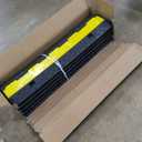 VEVOR Cable Protector Ramp, 5 Packs 2 Channels Speed Bump, Rubber Modular Humps Rated 11000 LBS Load Capacity, Protective Wire Cord Ramp Driveway Rubber Traffic Speed Bumps Cable Protector