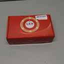 Christmas Window Curtain Lights 9.8ft LED Ring Lights with Ornaments, 10 Tree String Lights, 8 Modes USB Powered, Indoor Outdoor Hanging Decor for Home Garden Wedding Party (Warm White Light)