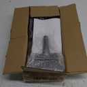 Heeyoo Dog Pooper Scooper, Dog Poop Tray and Rake Set, Pet Waste Removal Scoop with Long Adjustable Sectional Stainless Handles (Silver/Black)