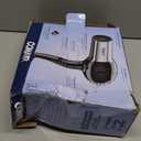 Conair Hair Dryer, 1875W Full-Size Hair Dryer with Ionic Conditioning, Blow Dryer, Tourmaline Ceramic Technology for Quick Drying, Black/Chrome