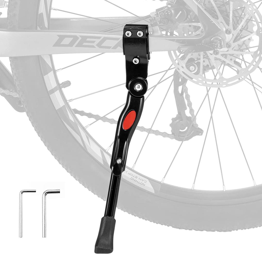 ROCKBROS Adjustable Aluminium Alloy Kickstand for 22''-28'' Mountain & Road Bikes
