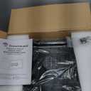 Bonsaii Safe Box with Fireproof Bag, Home Safe with Removable Shelf for Money Documents Jewelry Valuables, 0.6 Cubic Feet, 9.84"D x 13.78"W x 9.84"H, Black