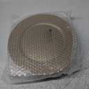 WDF 12Inch Plastic Charger Plates - 25Pack Gold Charge for Dinner - Disposable Gold Charge Plates - Perfect for Dinner/Wedding/Thanksgiving Party/Elegant Tabletop Decor