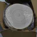 Set of (10) 9-10 Inches Wood Slices, Wood Centerpieces for Tables, Wood Slices for Centerpieces, Unfinished Wood Rounds for Rustic Wedding, Baby Shower, Party, Natural Paulownia Slabs