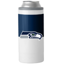 12oz SEATTLE SEAHAWKS SLIM CAN COOLIE, Fits 12oz Slim Cans