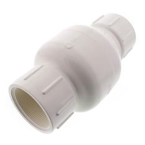 2" PVC In-Line Check Valve w/SS Spring (Threaded)