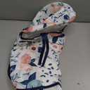 Nuby High Chair Cover Protecting from Spills and Crumbs, Water Resistant, Floral Print