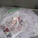 LImiLI Bed Canopy for Girls and Kids Hanging Mosquito Net for Baby Crib Nook Castle Game Tent Nursery Play Room Decor (White)