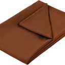 UhobeCap Weighted Blanket Cover, 48 x 72, Coffee Color, Washable, 8 Ties