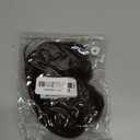 RUWISS Claw Clip Short Human Hair Ponytail Extension with Bendable Metals for DIY Styles, Straight Messy Bun Hair Piece for Women Thick Hairpieces for Daily Wear, 9 Inch Dark Brown