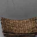 Christmas Tree Collar, 23.5 D Handmade Water Hyacinth Christmas Stand Tree Collar Basket Base Cover for Holiday Decoration