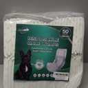 IMMCUTE Male Dog Wraps 50 Ct, Medium Size, Male Dog Diapers Disposable, Super Absorbent Leak-Proof Doggy Diapers,Belly Bands for Dogs with Wetness Indicator, Ideal for Indoor, Outdoor