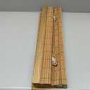 LazBlinds No Tools No Drill Cordless Bamboo Roman Shades, Light Filtering Window Treatment, Roll Up Bamboo Blinds for Windows 24'' W x 64'' H, Brown