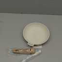 CAROTE Non Stick Frying Pan Skillet, Omelet Pan, Healthy Non Toxic Granite Chef Pan, Induction Compatible Egg Frying Pan with Heat-Resistant Handle, PFOA-Free,Cream White, 8"