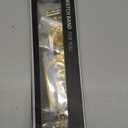 JR.DM Gold Watch Band and 3Pc Bracelets Set for Women Compatible with Apple Watch 38/40/41/42/44/45/46/49mm Elegant Metal Strap Jewelry Chain Bracelet for iWatch Series1/2/3/4/5/6/7/8/9/10/11 SE3/2/1