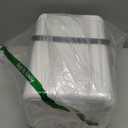 stonespace Hanging Trash Can, 3.2 Gallon/12L Small Waste Bin with Lid for Kitchen Cabinet Door or Under Sink, Bathroom Trash Bin with Lid, Food Waste Bin, 1 Pack White