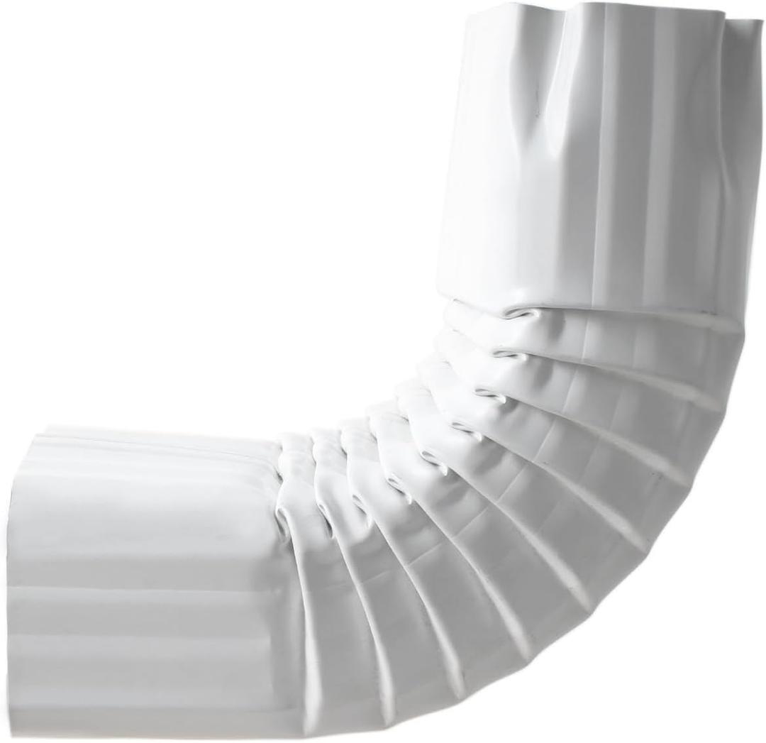 Gutter Downspout Elbow-Rain Gutter Downspout Extension High (2x3"B" Style-90)