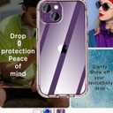 AICase for iPhone 14 Case Clear Full Body Rugged with [Tempered Glass Screen Protector] Bumper Slim Soft Silicone Heavy Duty Protection Shockproof Cover for iPhone 14 Case 6.1" 2022_4