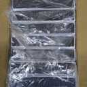 Lifewit 8 Pack Drawer Dividers 4" High,11-17" Adjustable Dresser Drawer Organizers for Clothes, Expandable Dresser Separators in Bedroom/Bathroom/Kitchen/Vanity/Office Organization and Storage, White