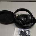 ZIHNIC Bluetooth Headphones Over-Ear, Foldable Wireless and Wired Stereo Headset Micro SD/TF, FM for Cell Phone,PC,Soft Earmuffs &Light Weight for Prolonged Wearing (Black)