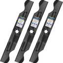 GICOOL 942-04053C Cub Cadet 50 Inch Mower Blades for Zero Turn Riding Mower RZT50 LT1050 SLT1550 LGT1050 Replace 742-04053 942-04056 (6 Point Star Mounting Hole)