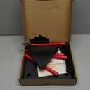 Chick Brooder Heating Plate with Adjustable Heights, Brooder Heater for Chicks with Anti Stand Cone (10" x 10" Black)