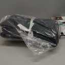 MiniArk Small Basket for Organizing | Cube Shelf Closet Storage Baskets | 9.7×9.7×7.1” | Woven Rope Gift Basket | Nursery | Round 3 Packs Black