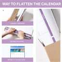 Large Wall Calendar 2026-23" x 15" Large Calendar 2026, Jan. 2026 to Dec. 2026, Vertical Extra Monthly with Julian Date for Office Home Planning & Organizing