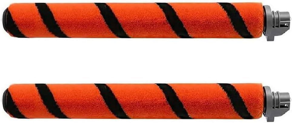 2 Pack Soft Rollers Replacement for Shark APEX AZ1002 AZ1000 AX950 AX951 AX952,Duoclean NV830 NV831 NV835 UV700 ZU700C ZU701 ZU780 ZU782 ZU785 ZU881Part # XFF650 & XHF650 & 1173FT950 (2 Set brushes)