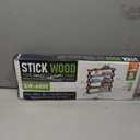 Stick Wood Shoe Rack Organizer, 5 Tier Shoe Shelf Storage Organizer, for Entryway, Hallway, and Closet