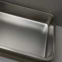 WENBOKMIN Stainless Steel Cat Litter Box - (23.5" L x 15.5" W x 4" H) | Non Slip, Easy to Clean, Never Absorbs Odor, Stains, or Rusts