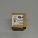 E12 LED Bulb 5W,85-265V 6500K White Light Edison Screw Light,Decorative Atmosphere Lamp for Home/Restaurant, E12 Base Imitation crystal Style Bulb, Professional Decorative Lights (1 Count E12-B004)