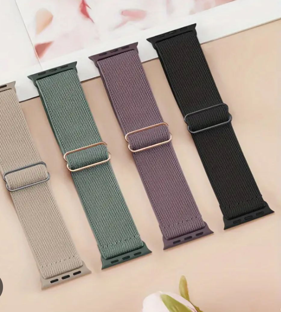 4 Pack Stretchy Nylon Watch