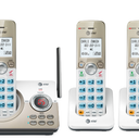 AT&T DL72319 DECT 6.0 3Handset Cordless Phone for Home with Connect to Cell, Call Blocking, 1.8" Backlit Screen, Big Buttons, intercom, and Unsurpassed Range