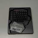 Redragon K585 DITI Wired One-Handed RGB Mechanical Gaming Keyboard, 42 Keys Type-C Professional Gaming Keypad w/Upgraded Hot-Swappable Socket, 7 Onboard Macro Keys & Detachable Wrist Rest