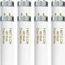 F40T12 48 inch Fluorescent Bulbs,T12 4 Foot Linear Replacement Tube-6 Pack