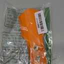3-in-1 Ultralight Backpacking Trowel, Durable Aluminum Shovel & Potty Tool with Ergonomic Handle for Hiking & Survival(Orange)